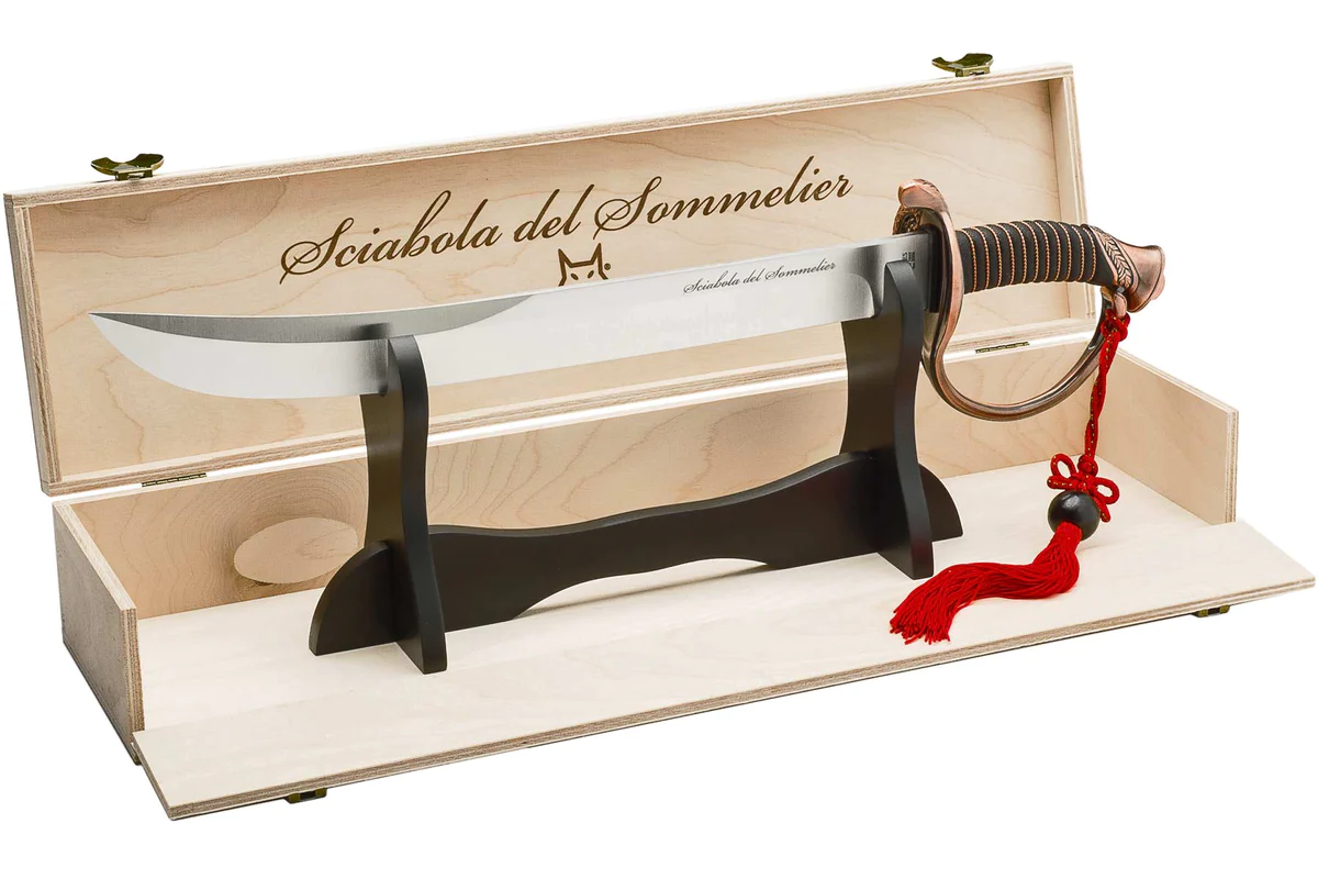 Brug Champagnesabel Fox Sciabola del Sommelier til en forbedret oplevelse
